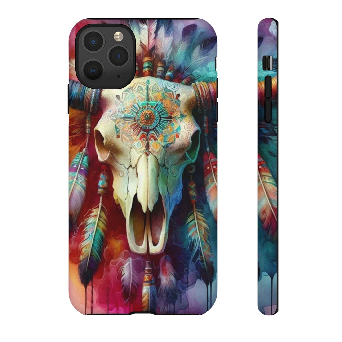 Tough Cases bull skull