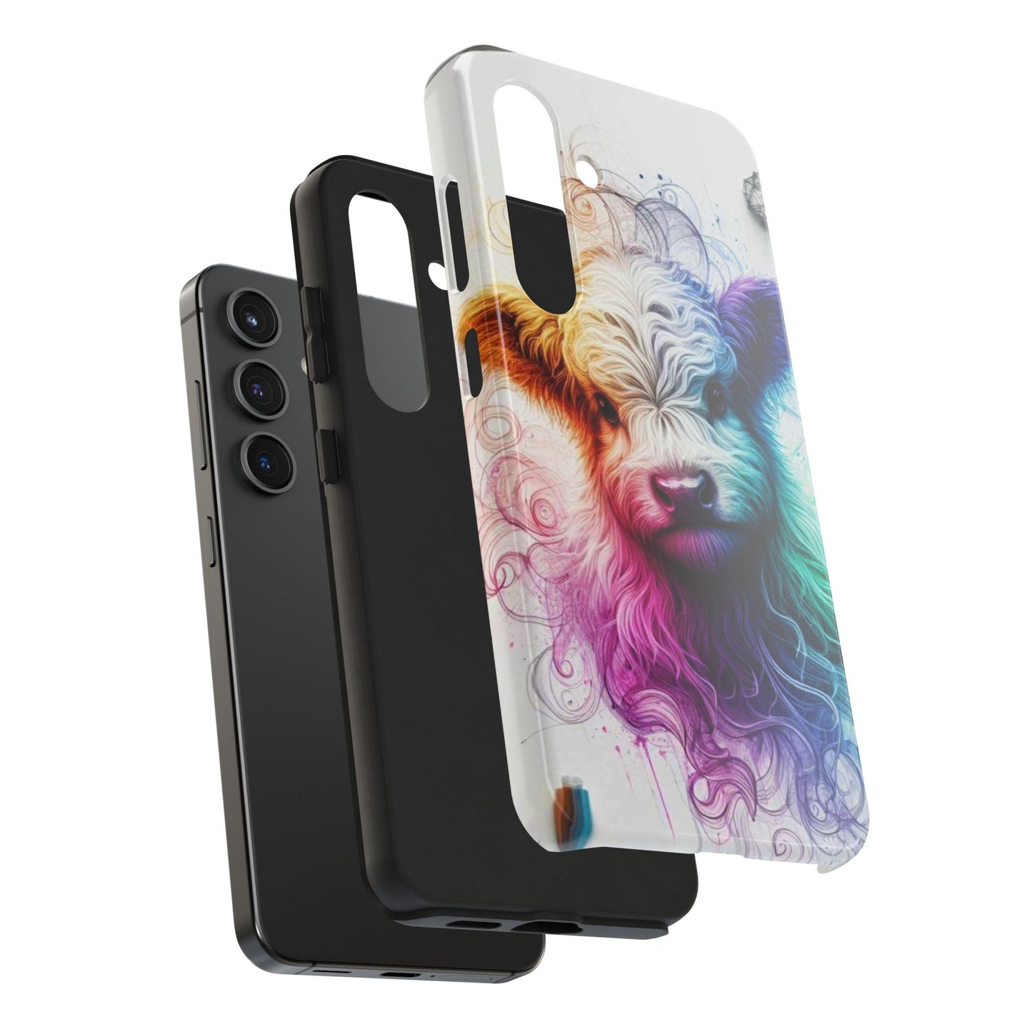 Tough Phone Cases - Cute Cow
