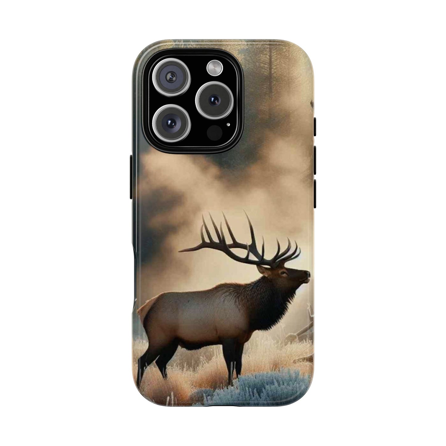 Phone Case - Elk on a Frosty Morning Design