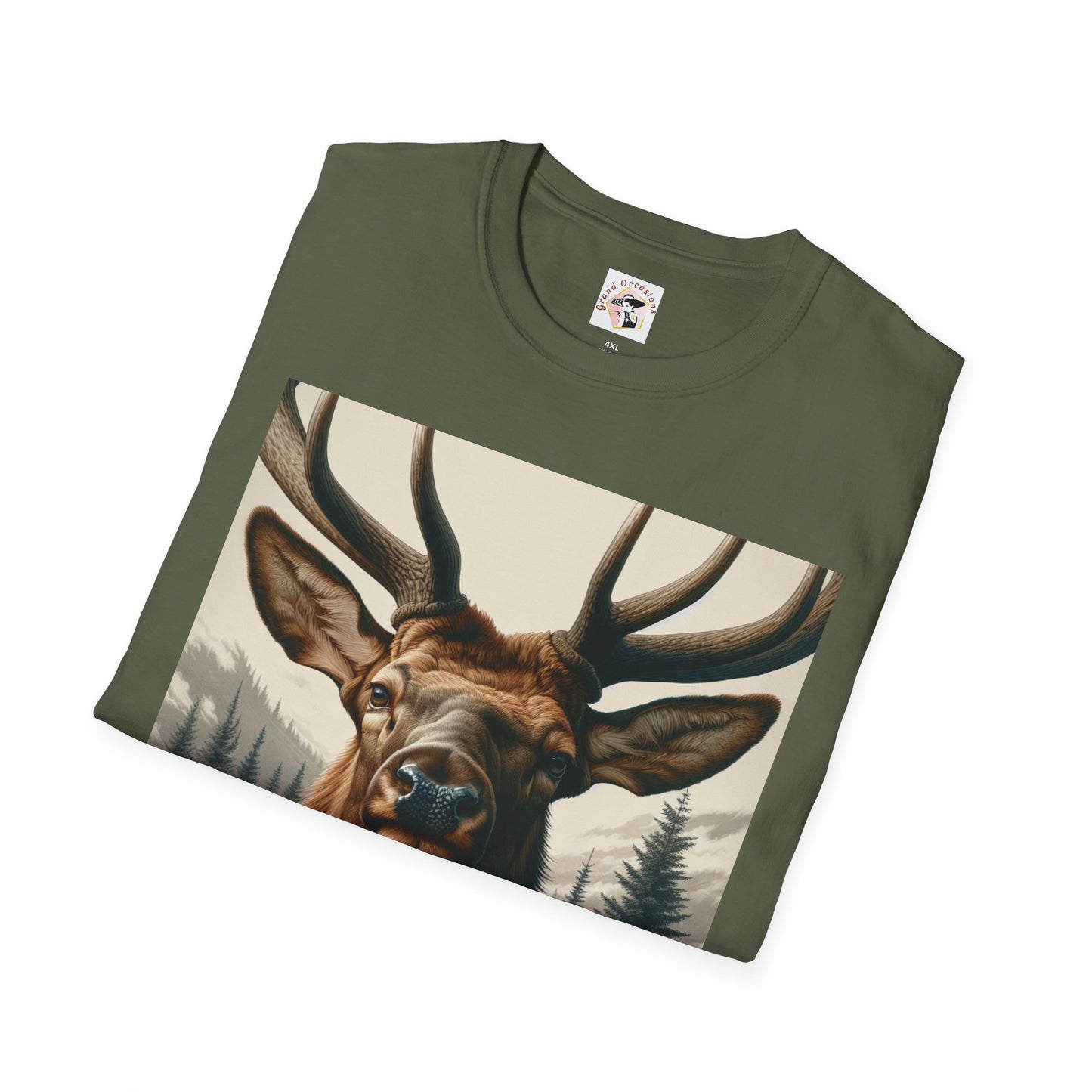 Unisex Softstyle T-Shirt - Elk