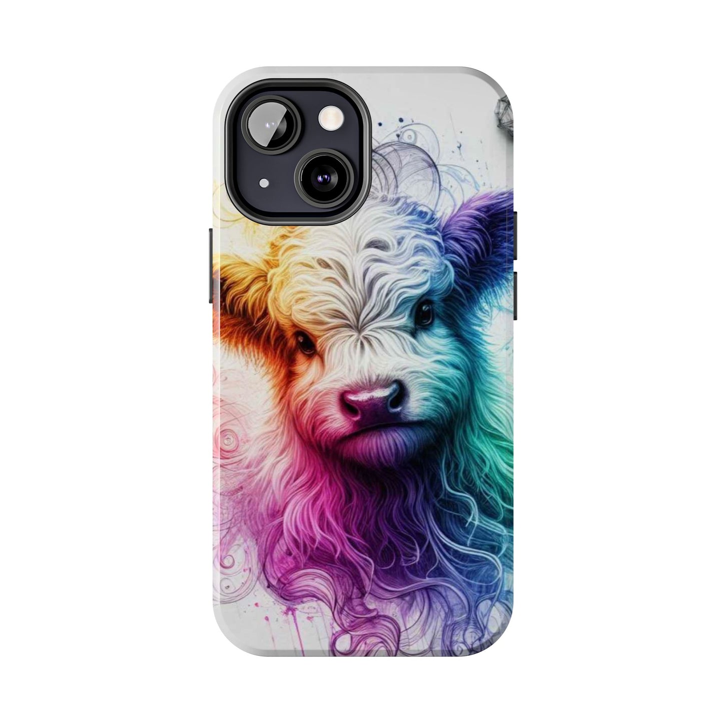 Tough Phone Cases - Cute Cow