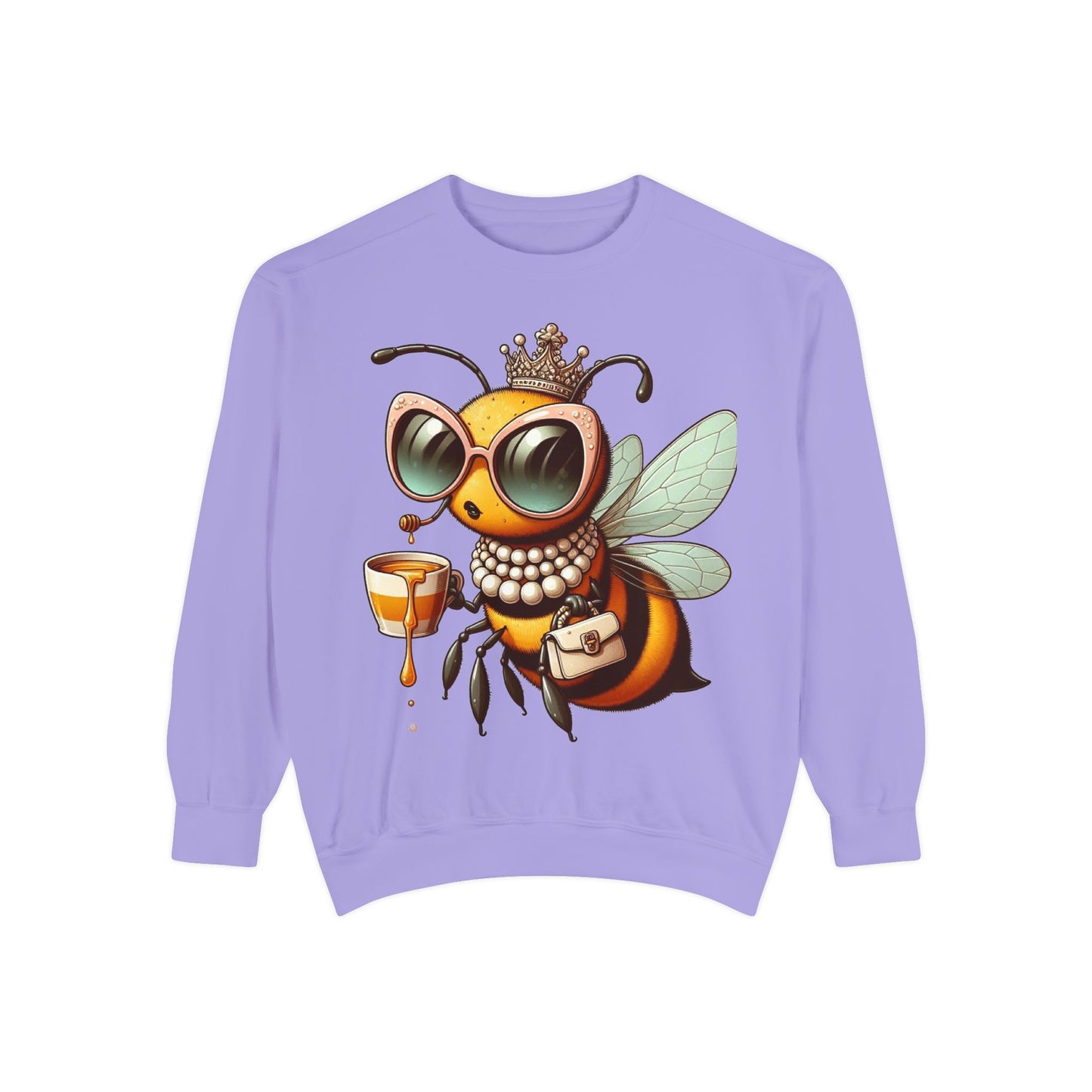 Unisex Garment-Dyed Sweatshirt bougie bee