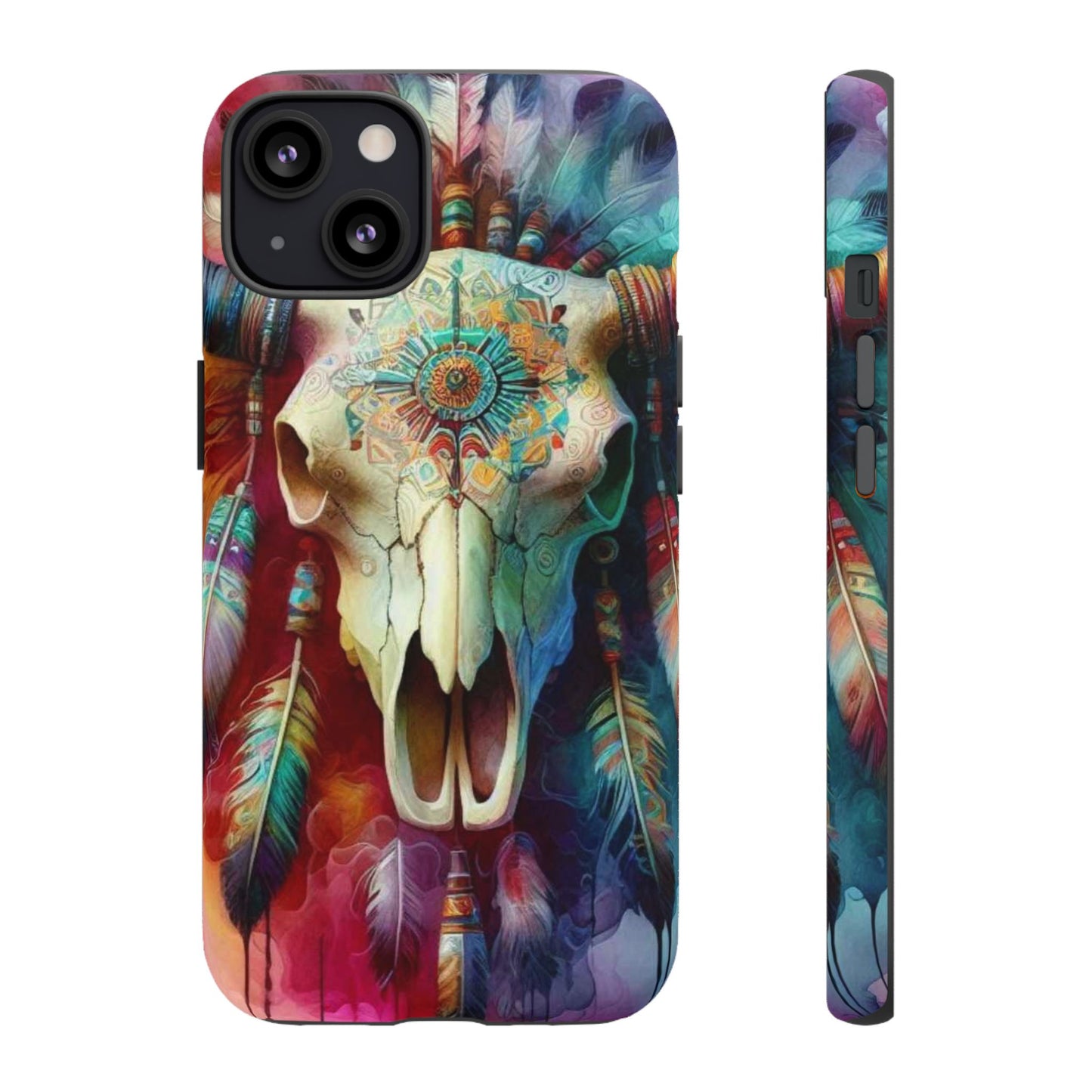 Tough Cases bull skull
