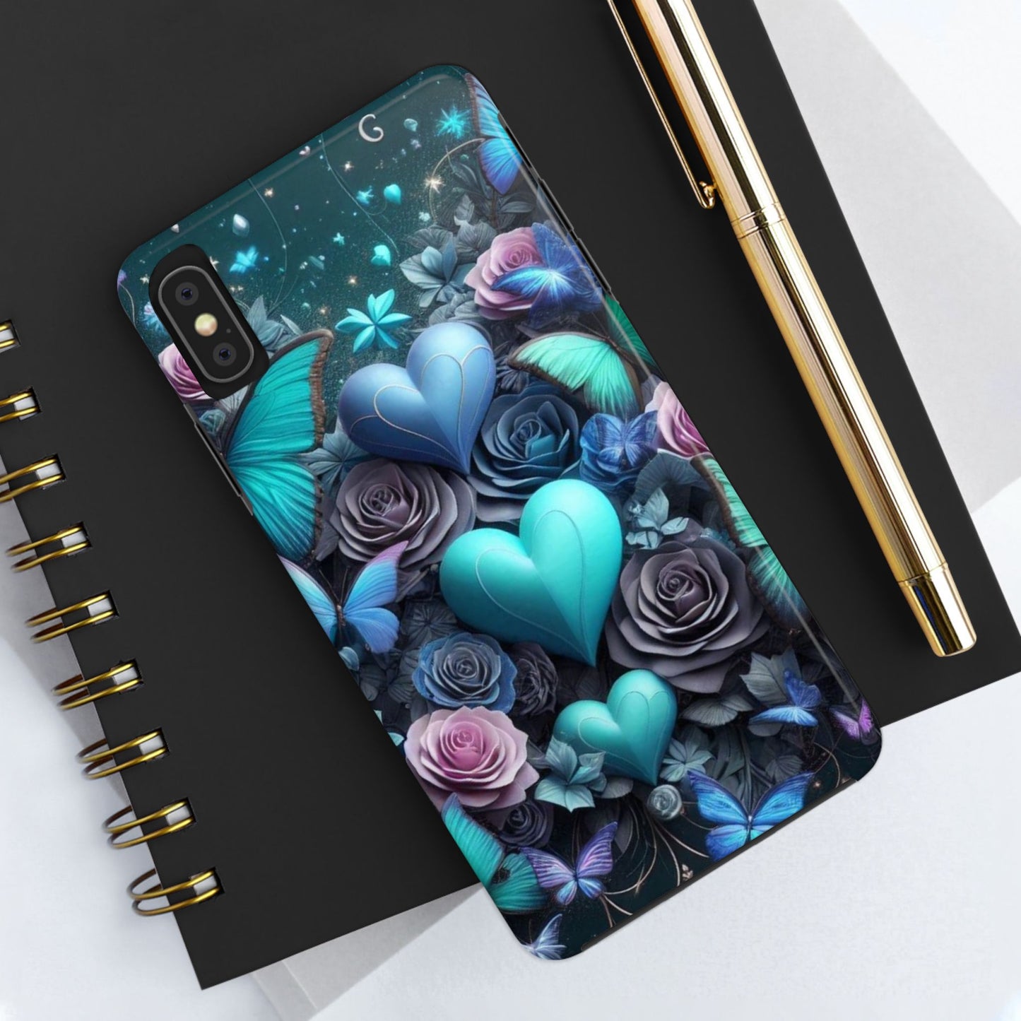 Tough Phone Cases butterfly heart