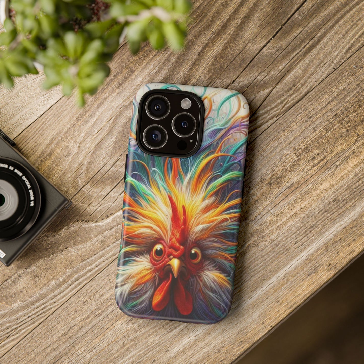 Phone Case - Frazzled Feather Friend Tough Case