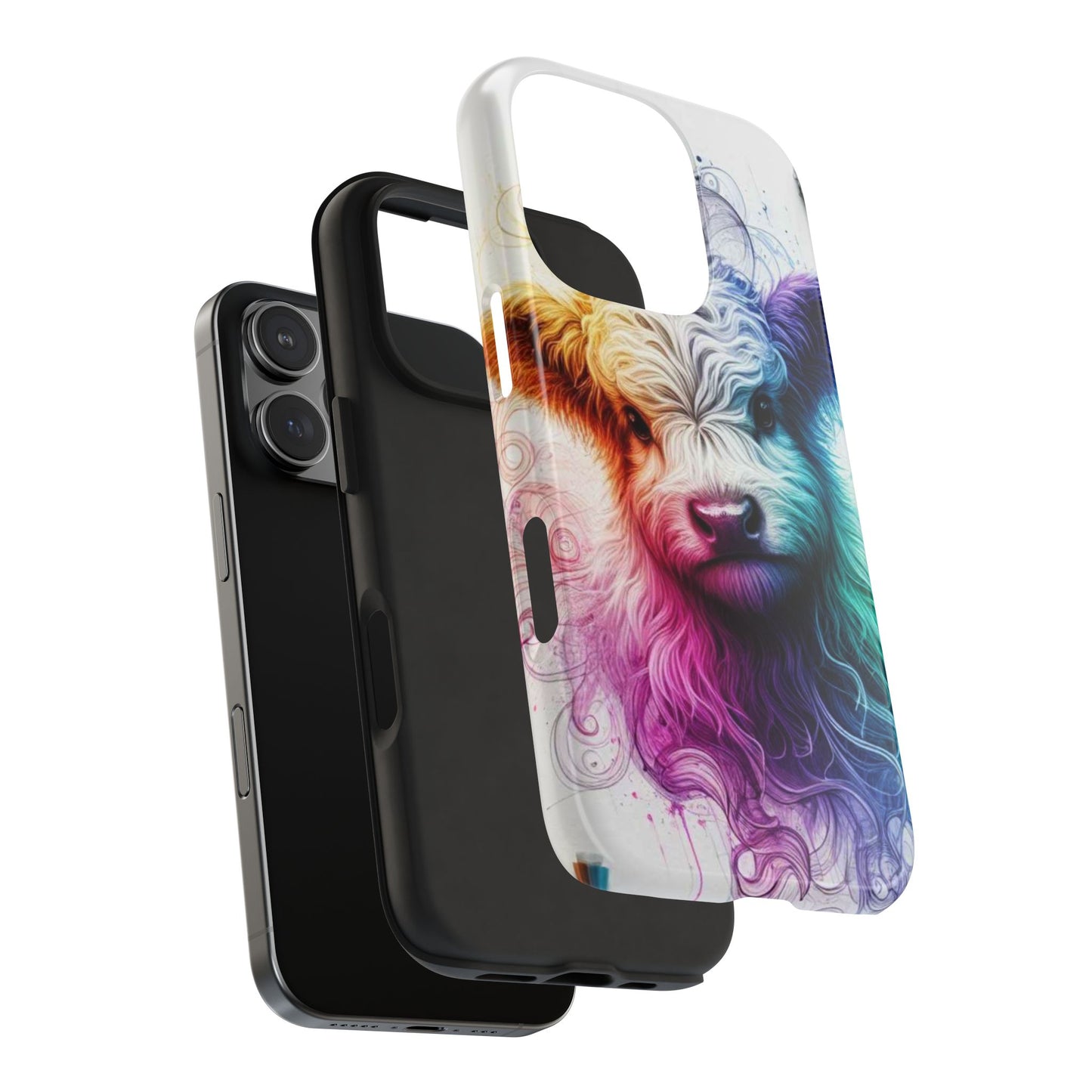Tough Phone Cases - Cute Cow