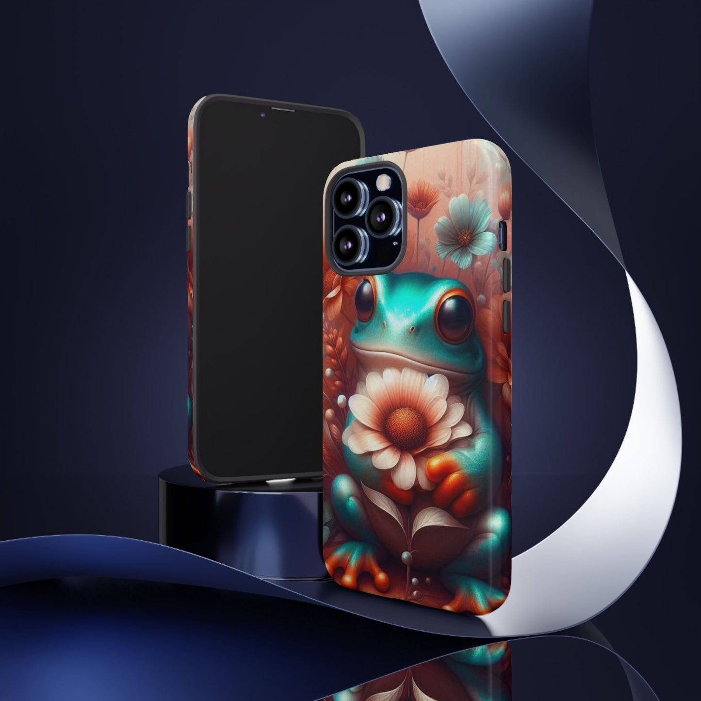 Phone Case Froggy Flower Days Tough Cases