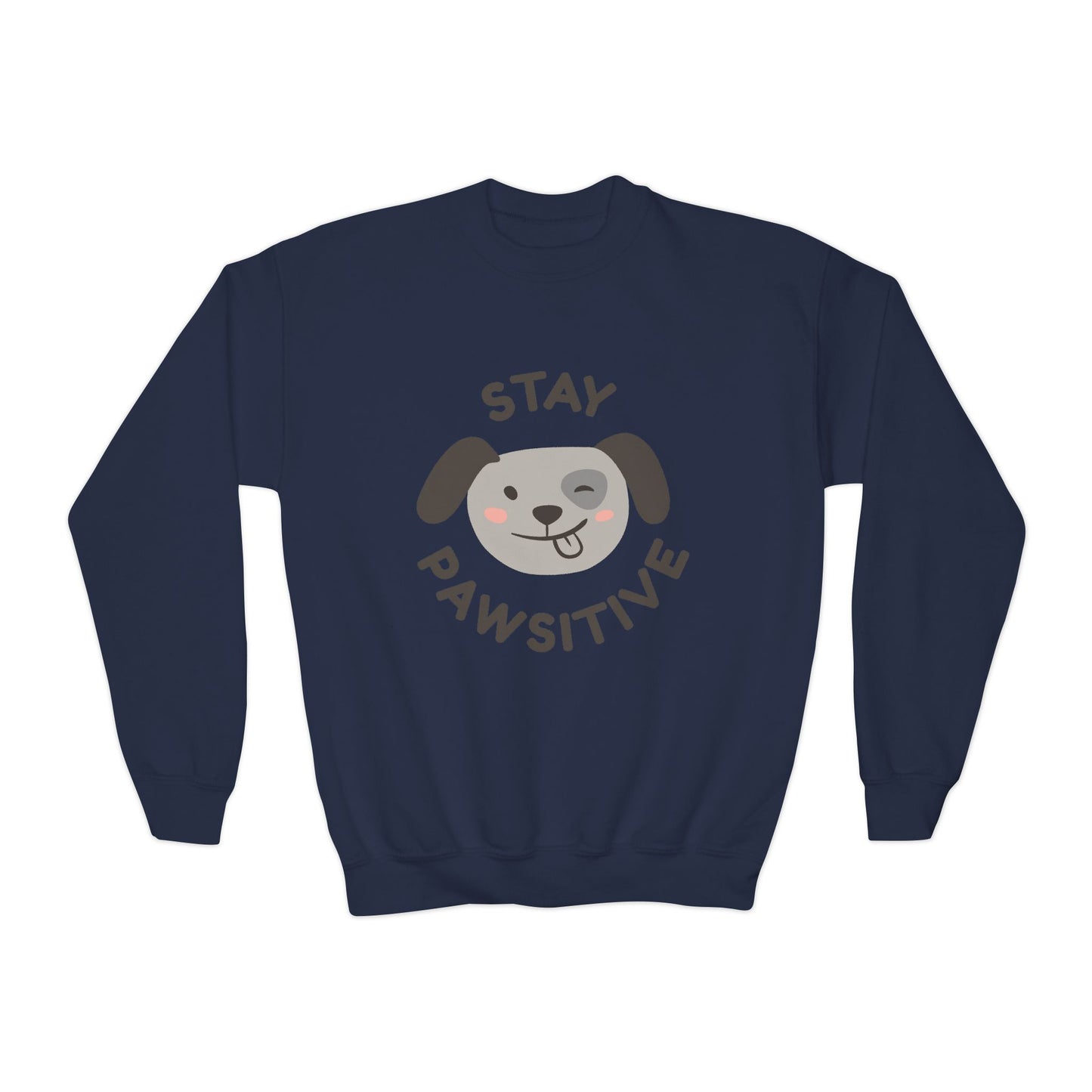 Stay Pawsitive Youth Sweatshirt