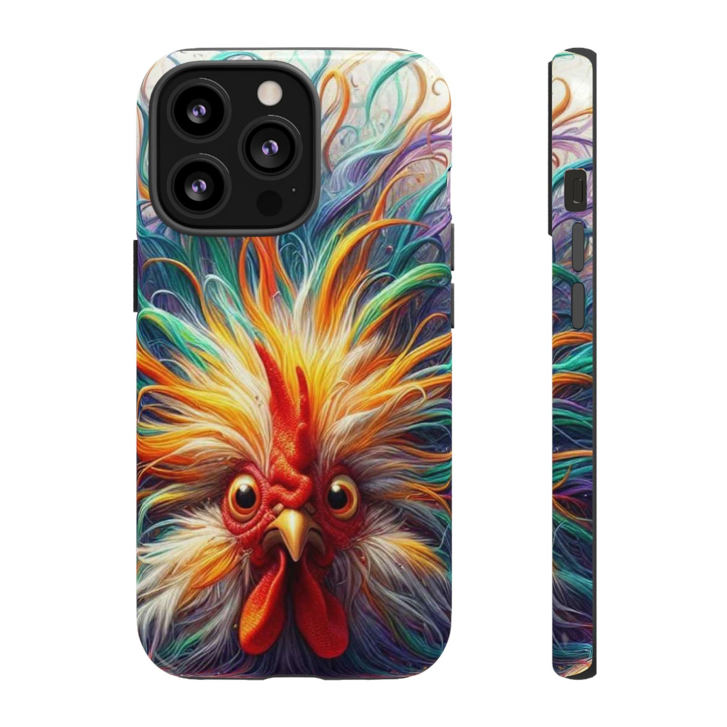 Phone Case - Frazzled Feather Friend Tough Case