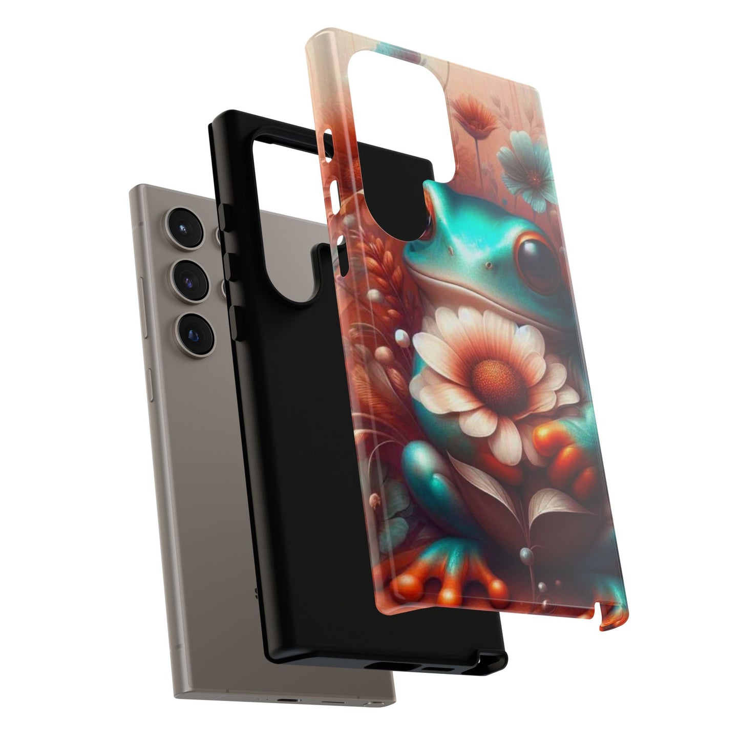 Phone Case Froggy Flower Days Tough Cases