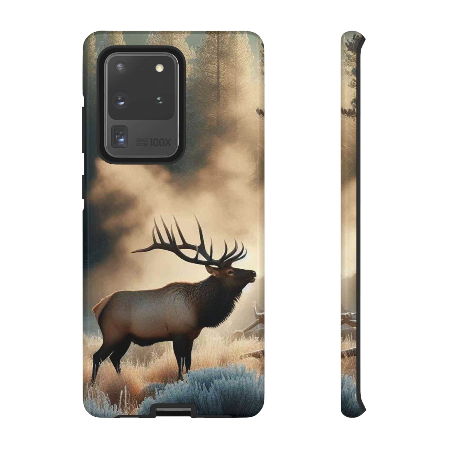 Phone Case - Elk on a Frosty Morning Design