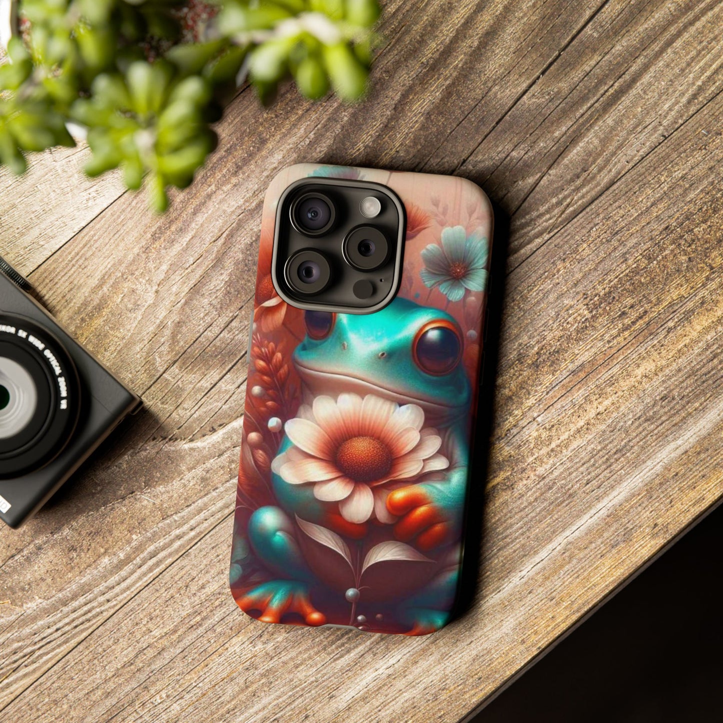 Phone Case Froggy Flower Days Tough Cases