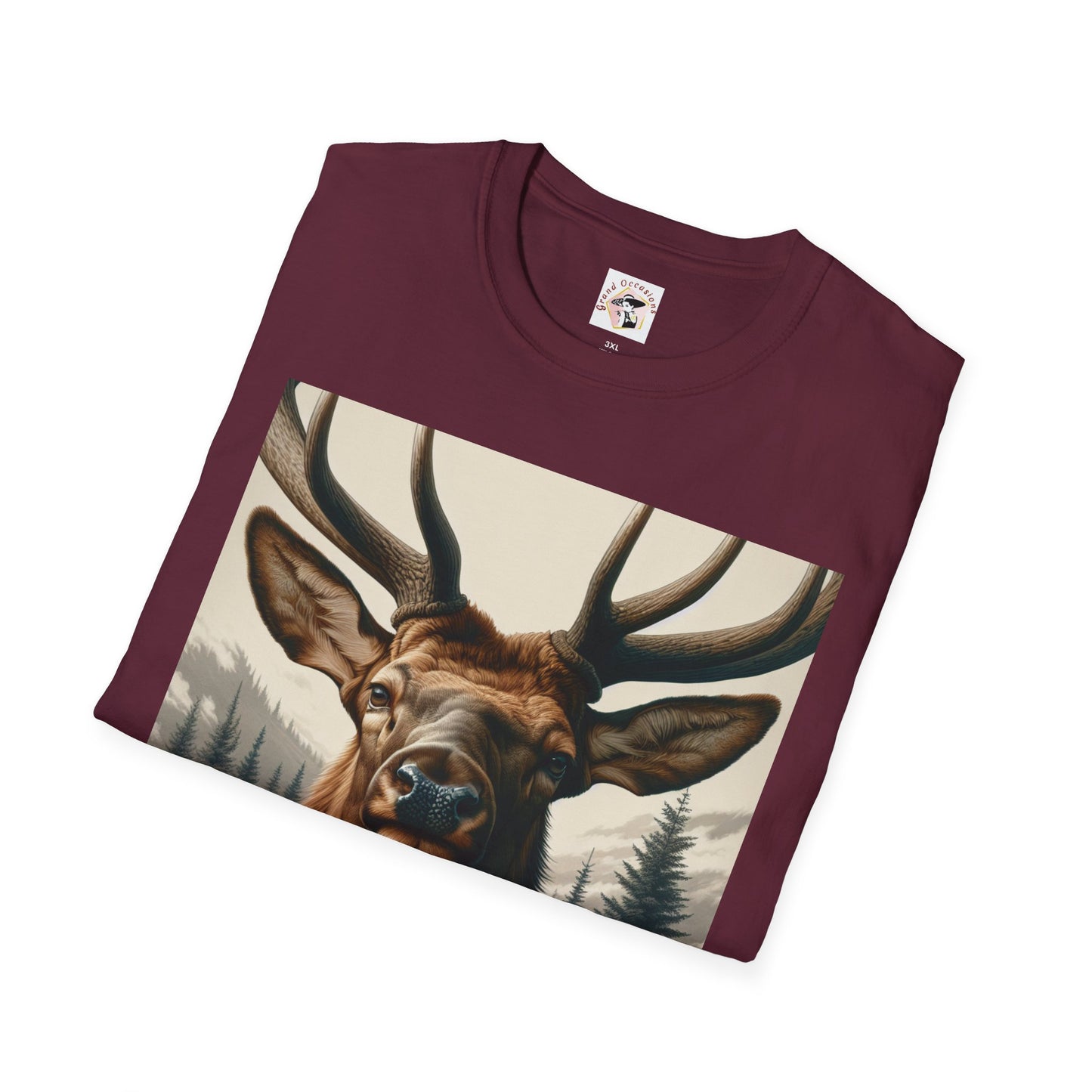 Unisex Softstyle T-Shirt - Elk