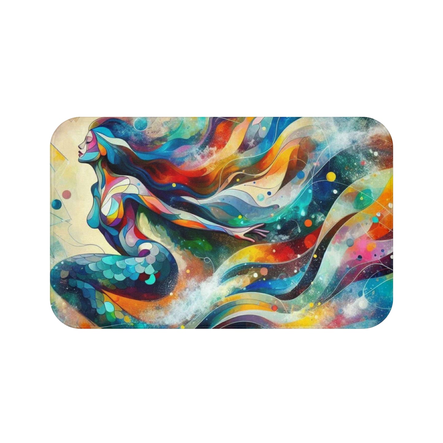 Bath Mat - mermaid