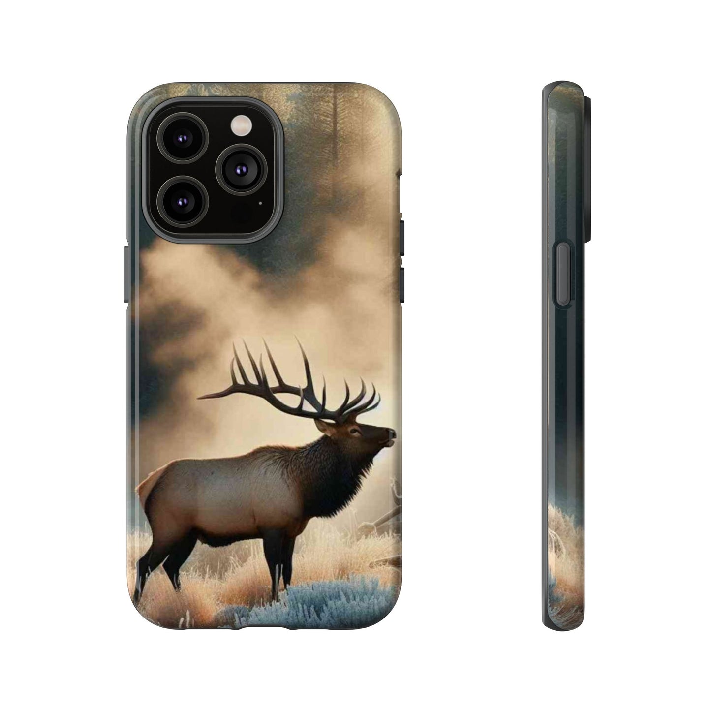 Phone Case - Elk on a Frosty Morning Design