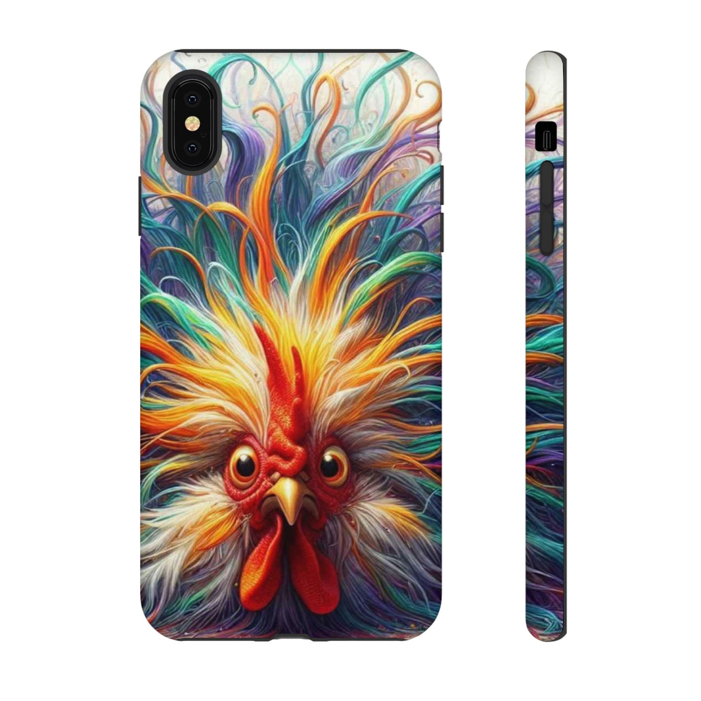 Phone Case - Frazzled Feather Friend Tough Case
