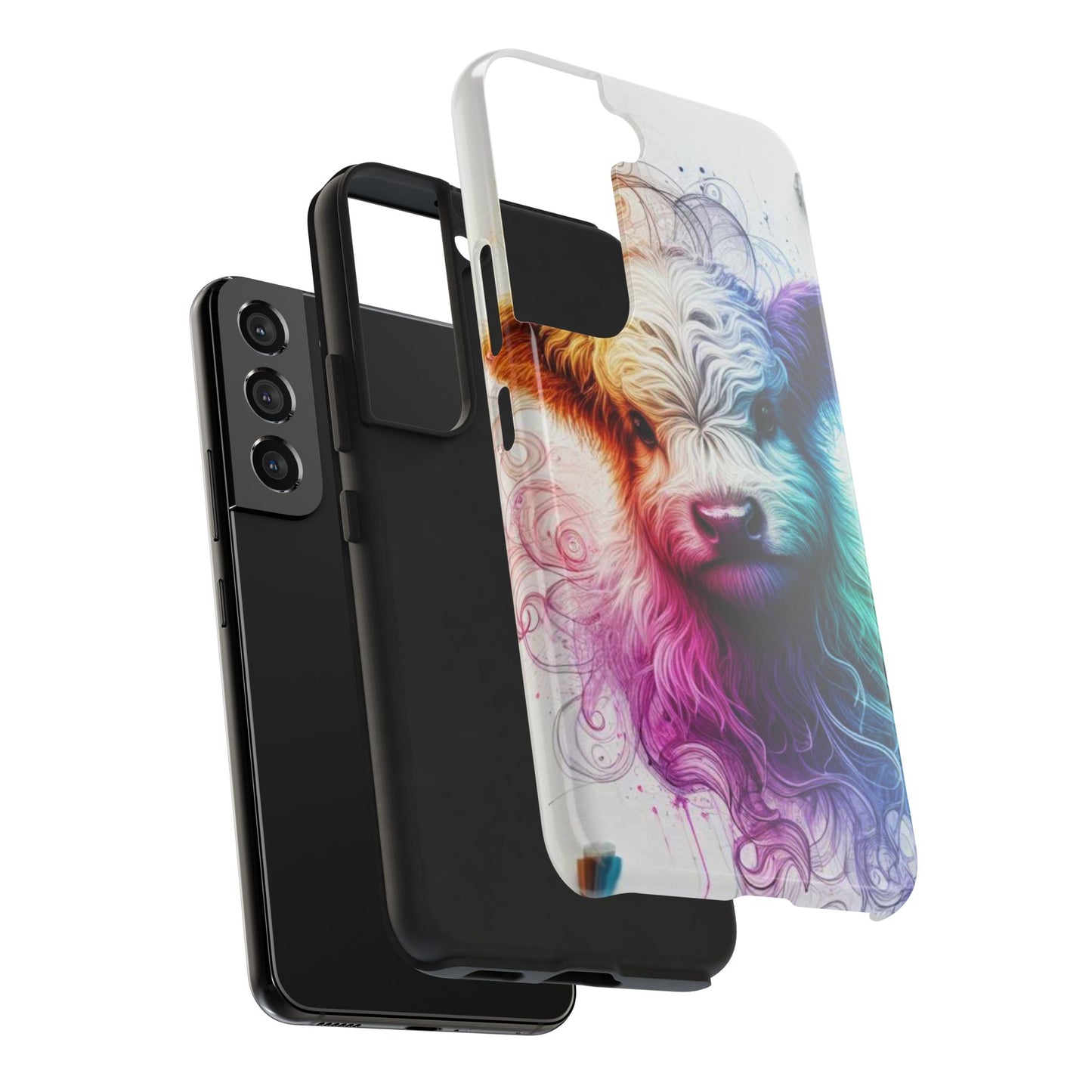 Tough Phone Cases - Cute Cow