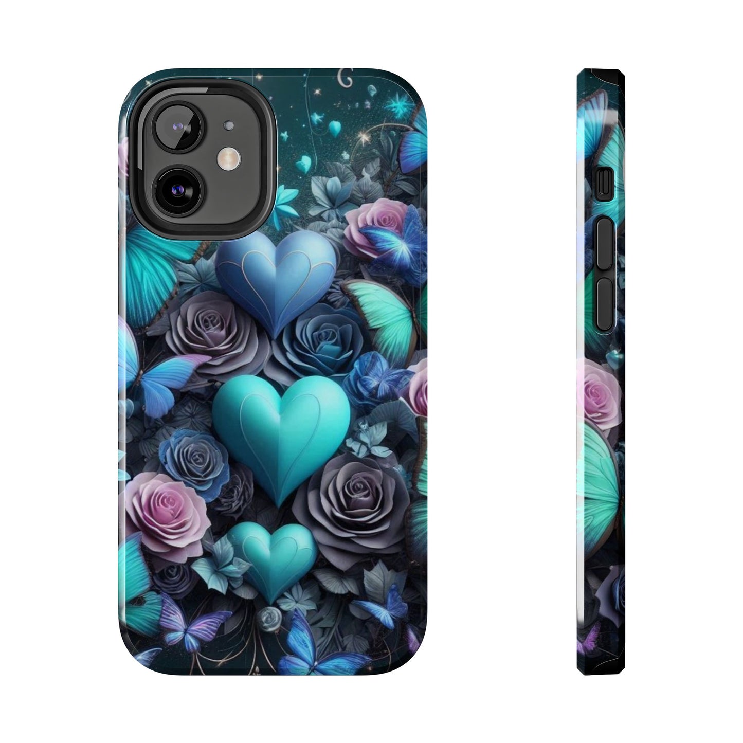 Tough Phone Cases butterfly heart