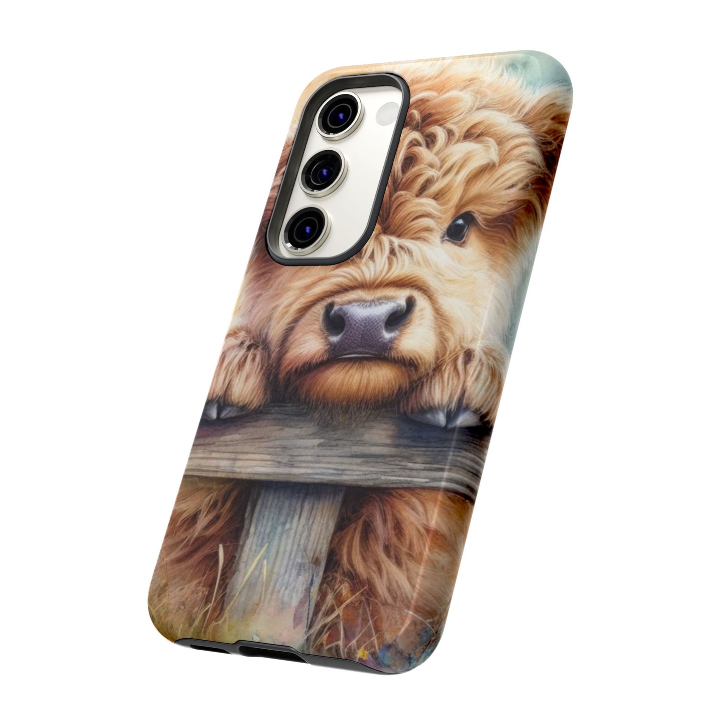 Tough Cases - Cute Highland Cow iPhone Case