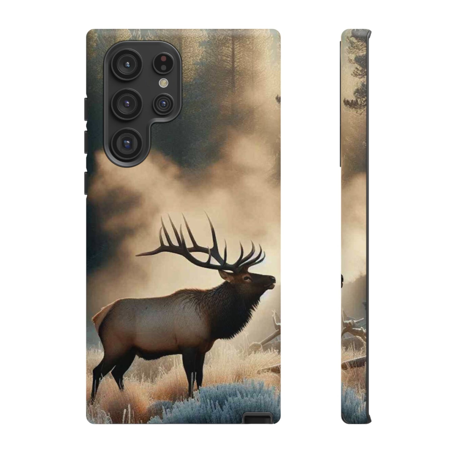 Phone Case - Elk on a Frosty Morning Design