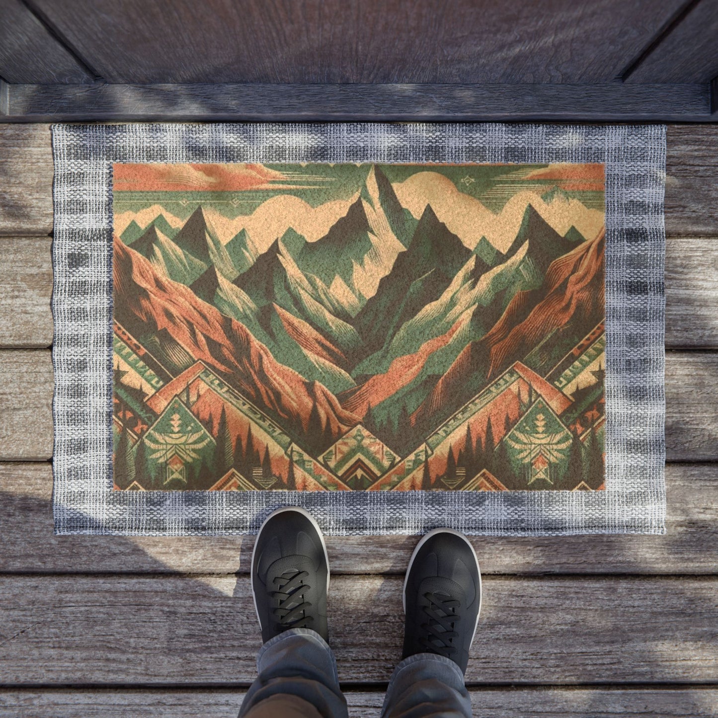 Doormat - native print