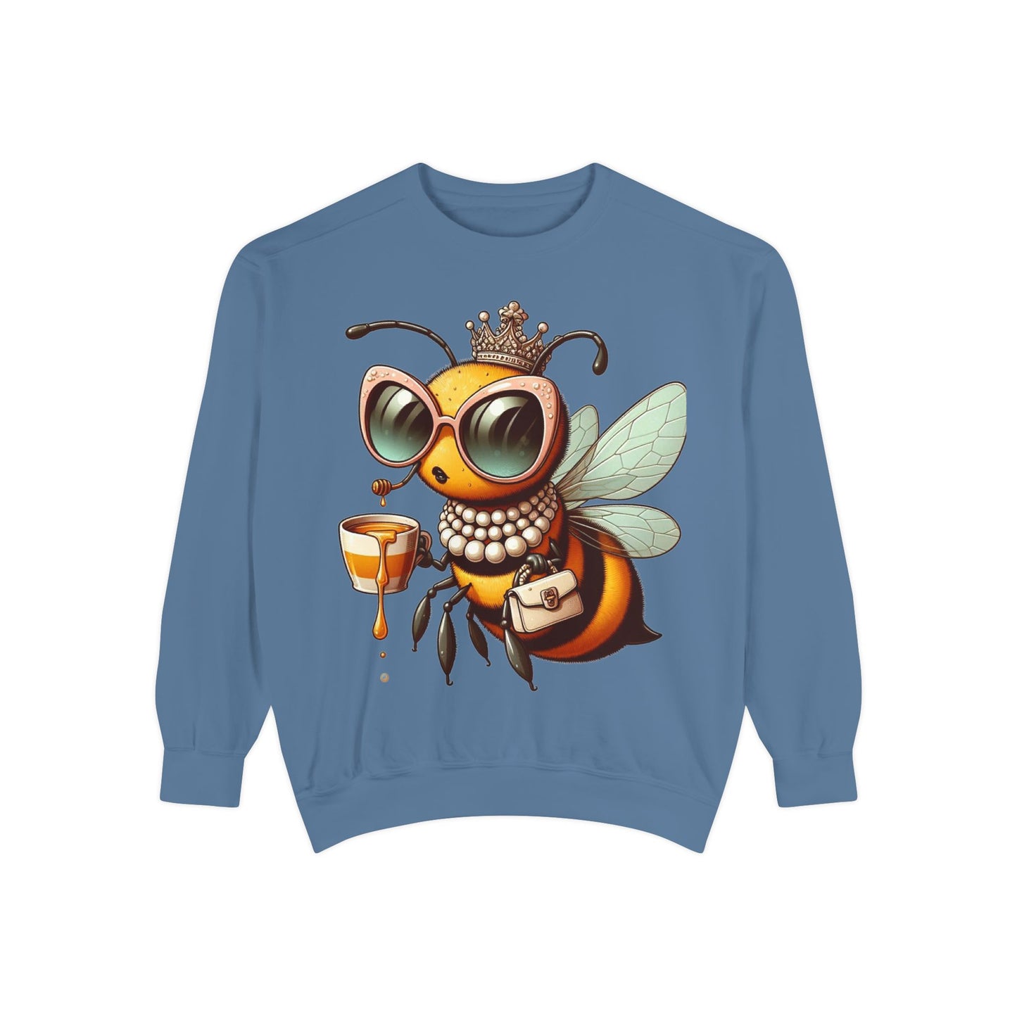 Unisex Garment-Dyed Sweatshirt bougie bee