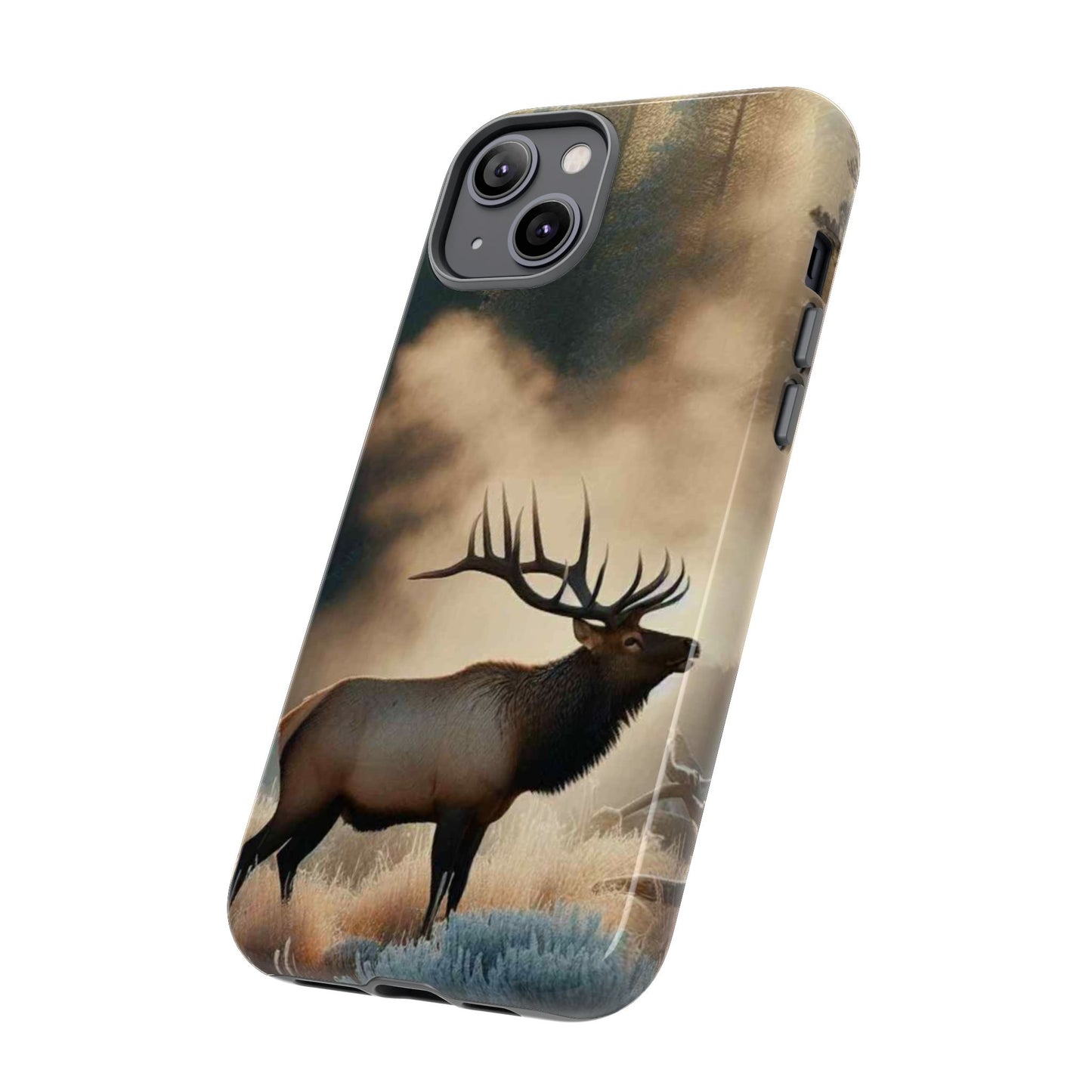 Phone Case - Elk on a Frosty Morning Design