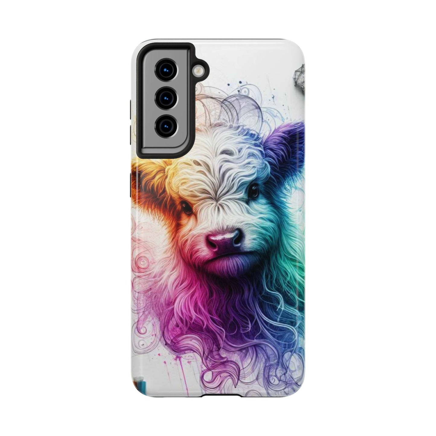 Tough Phone Cases - Cute Cow