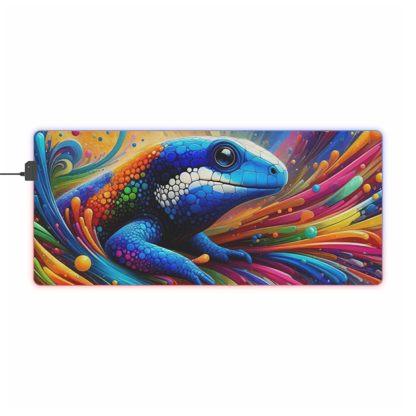 LED Gaming Mouse Pad - Lizard