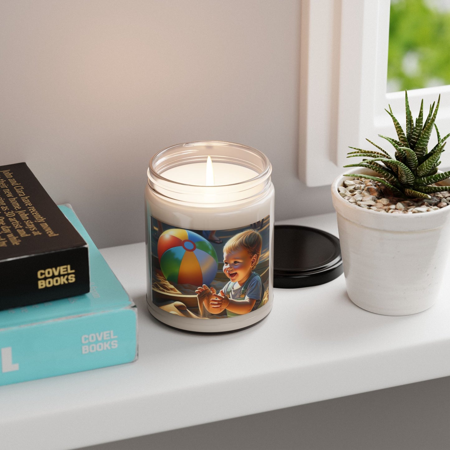 Scented Soy Candle, 9oz - personalized