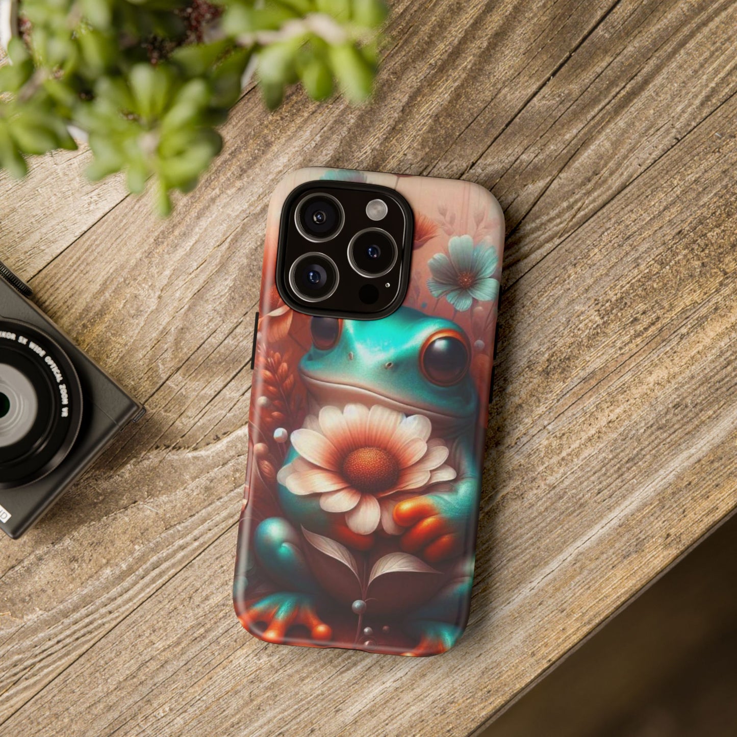 Phone Case Froggy Flower Days Tough Cases