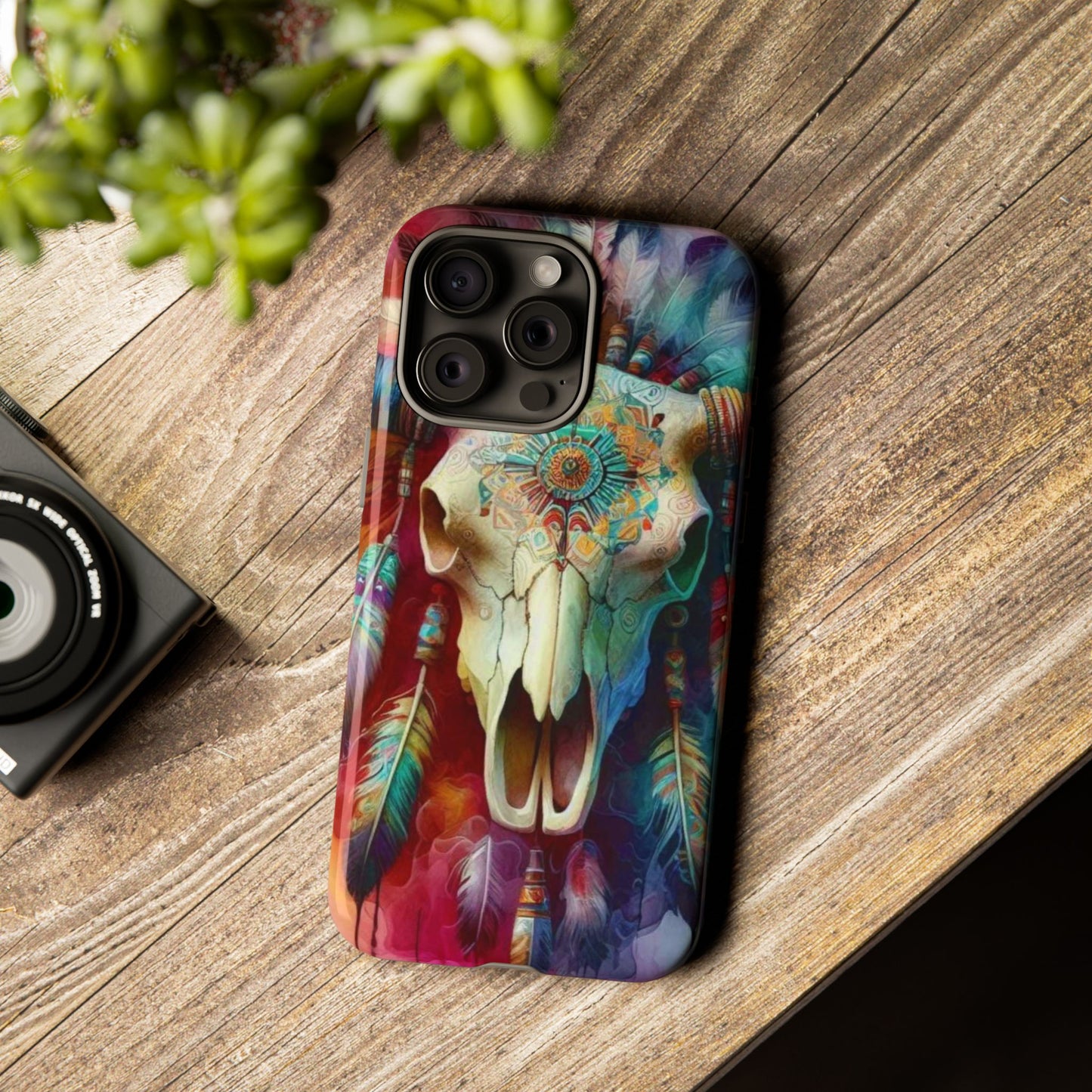 Tough Cases bull skull