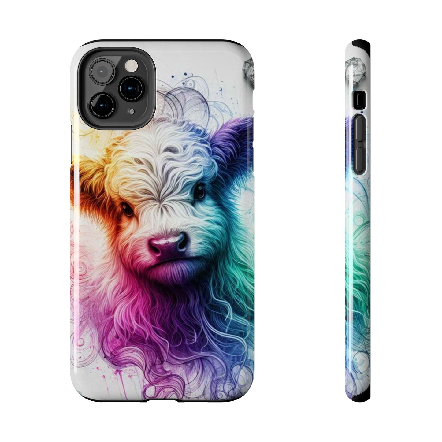 Tough Phone Cases - Cute Cow