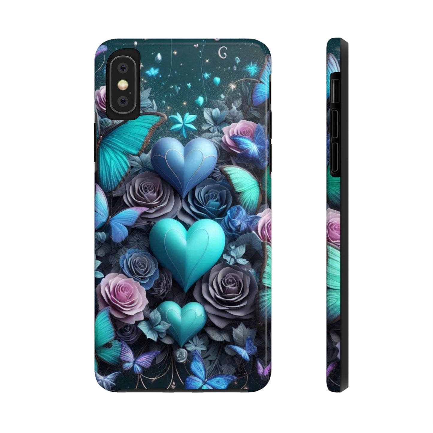 Tough Phone Cases butterfly heart