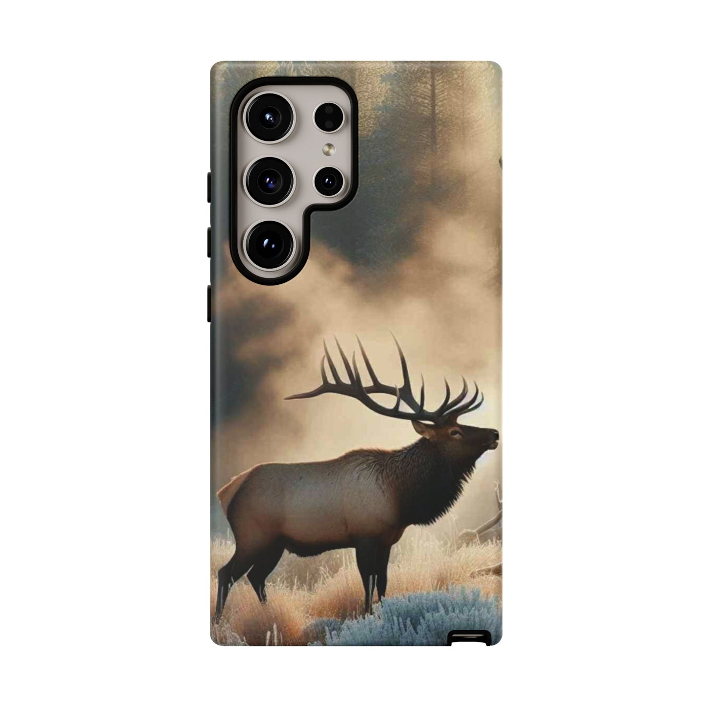 Phone Case - Elk on a Frosty Morning Design