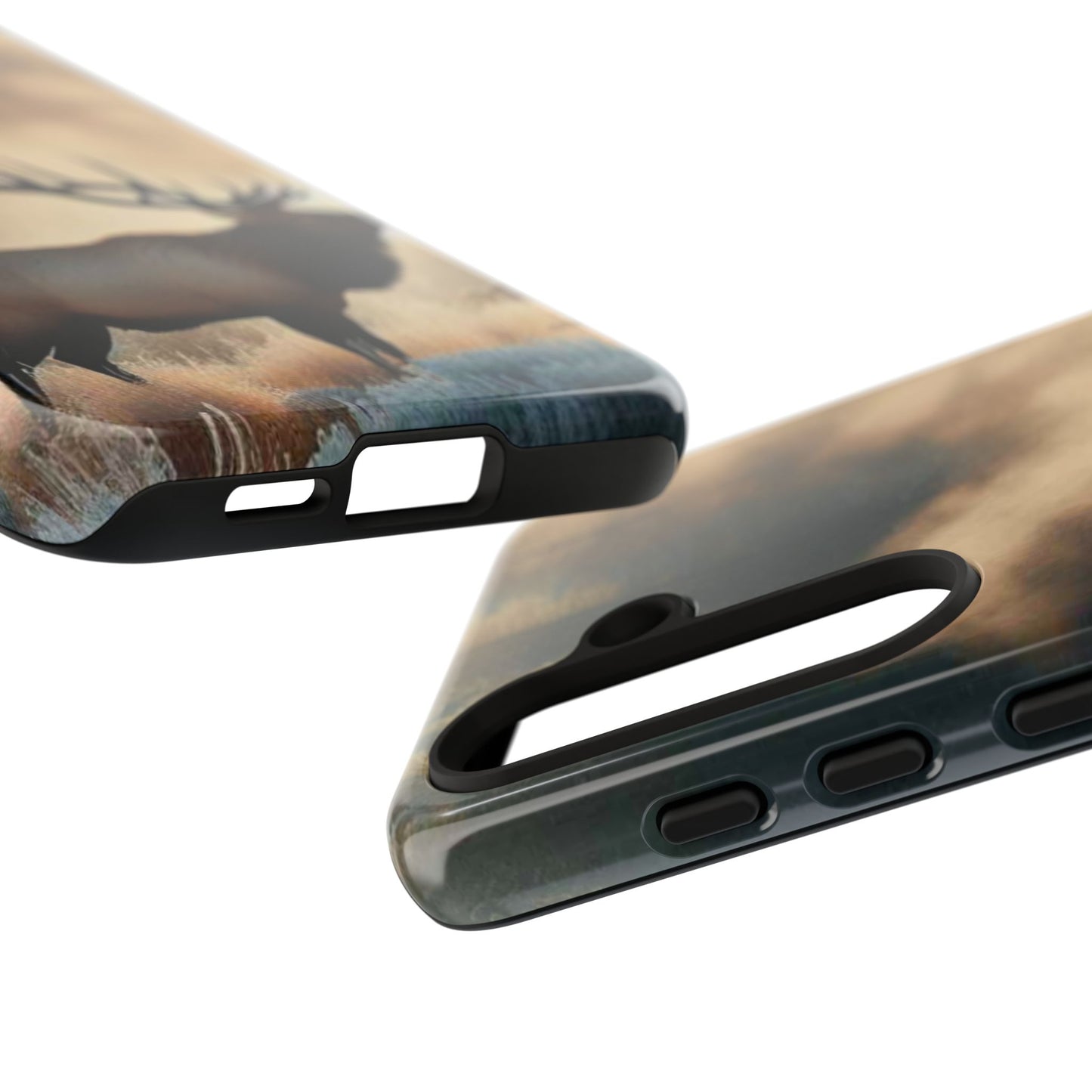 Phone Case - Elk on a Frosty Morning Design