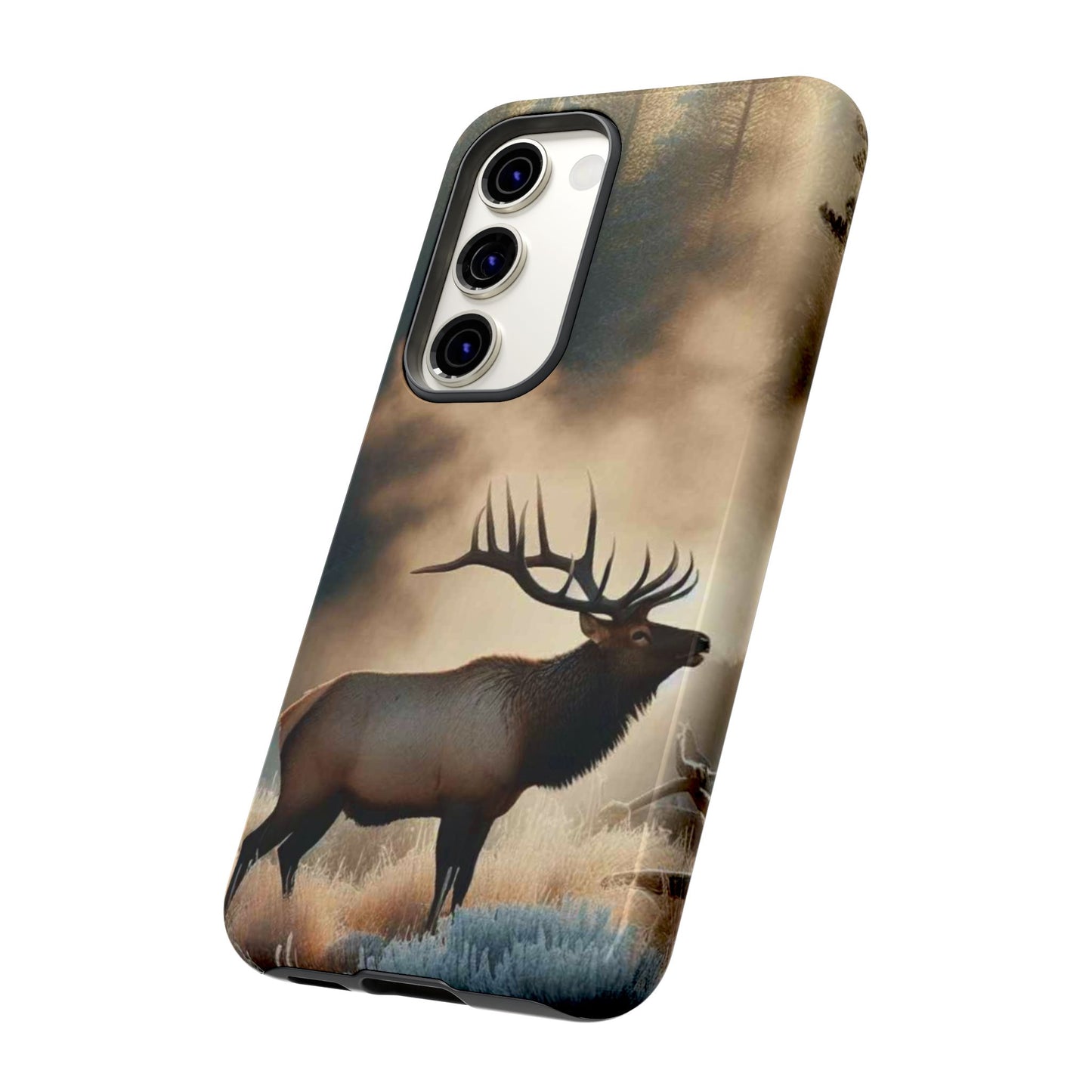 Phone Case - Elk on a Frosty Morning Design