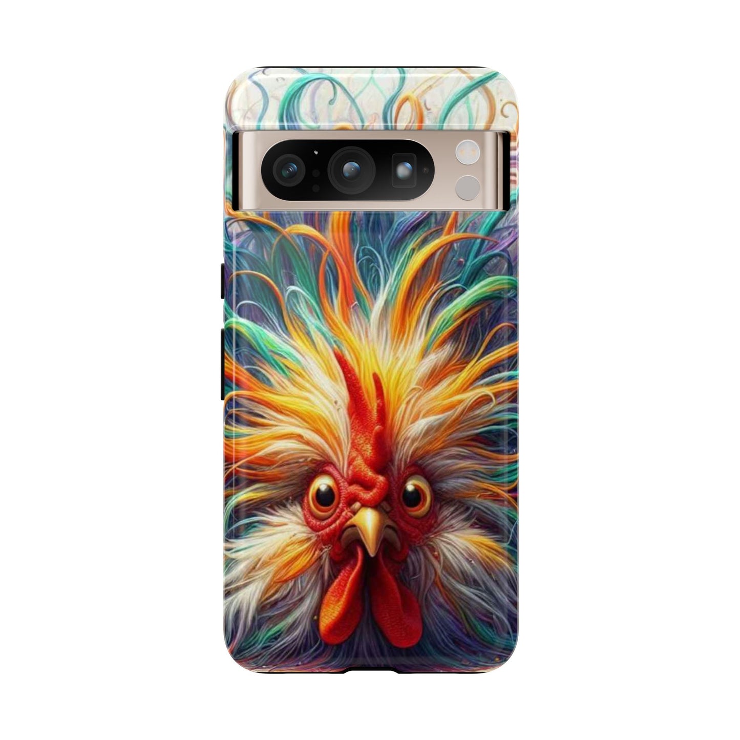 Phone Case - Frazzled Feather Friend Tough Case