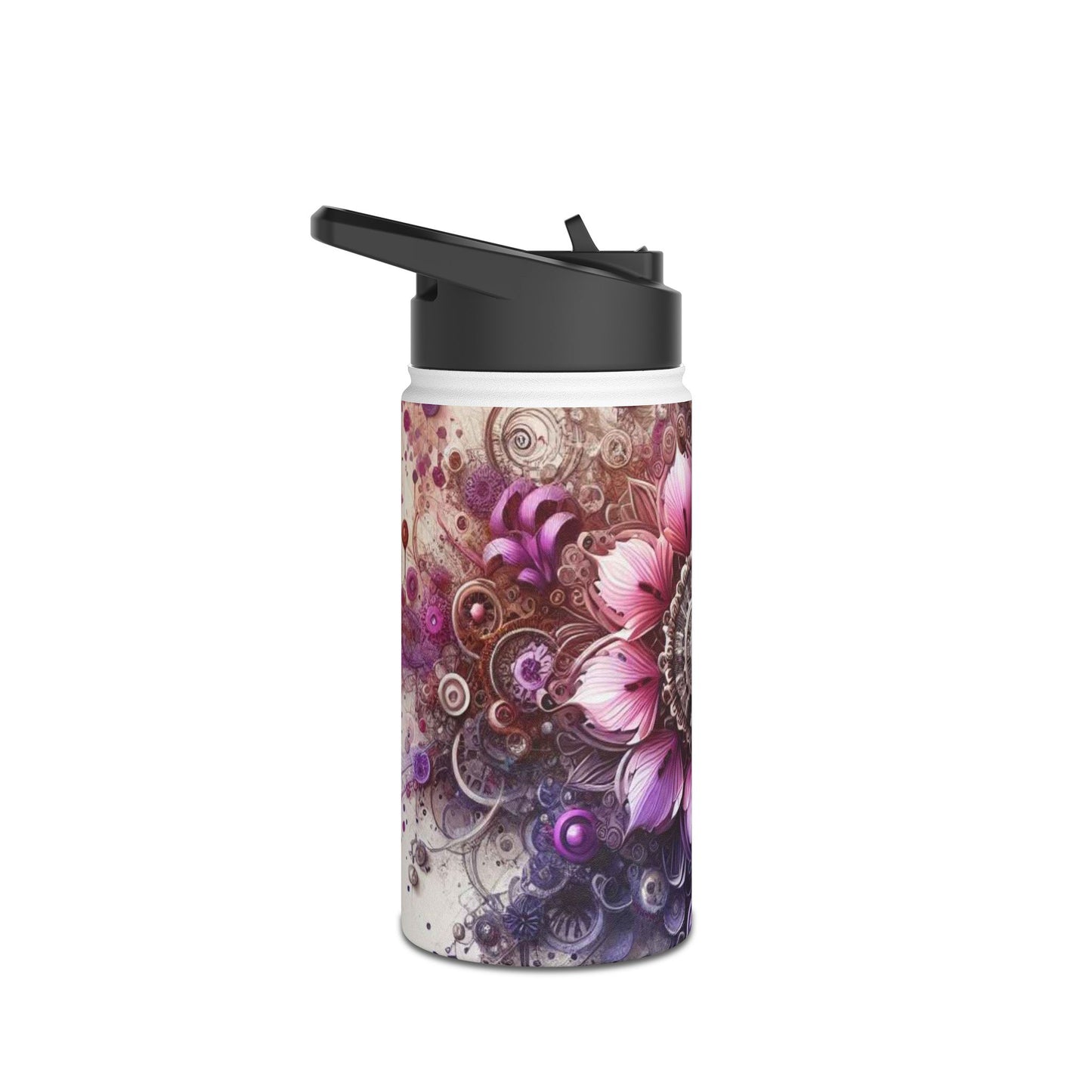 Stainless Steel Water Bottle, Standard Lid