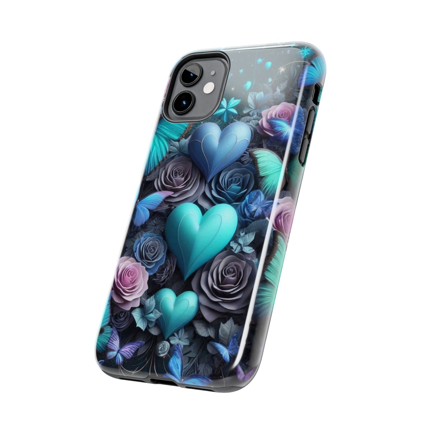 Tough Phone Cases butterfly heart
