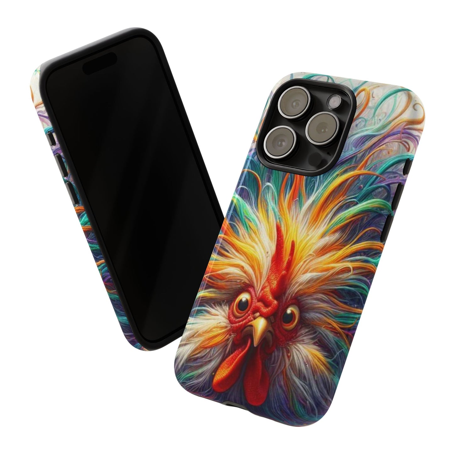 Phone Case - Frazzled Feather Friend Tough Case