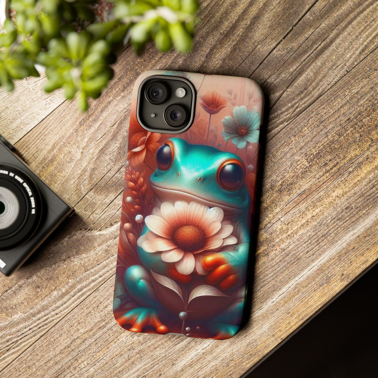 Phone Case Froggy Flower Days Tough Cases