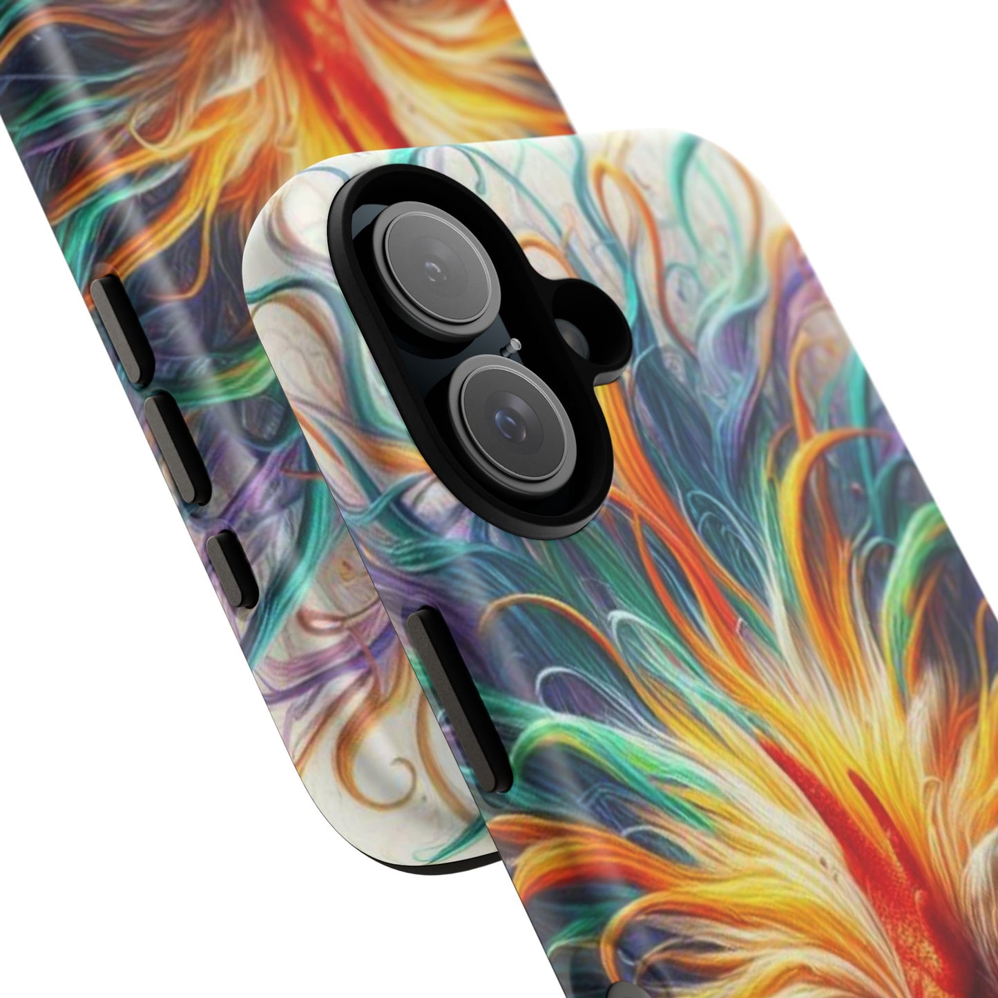 Phone Case - Frazzled Feather Friend Tough Case