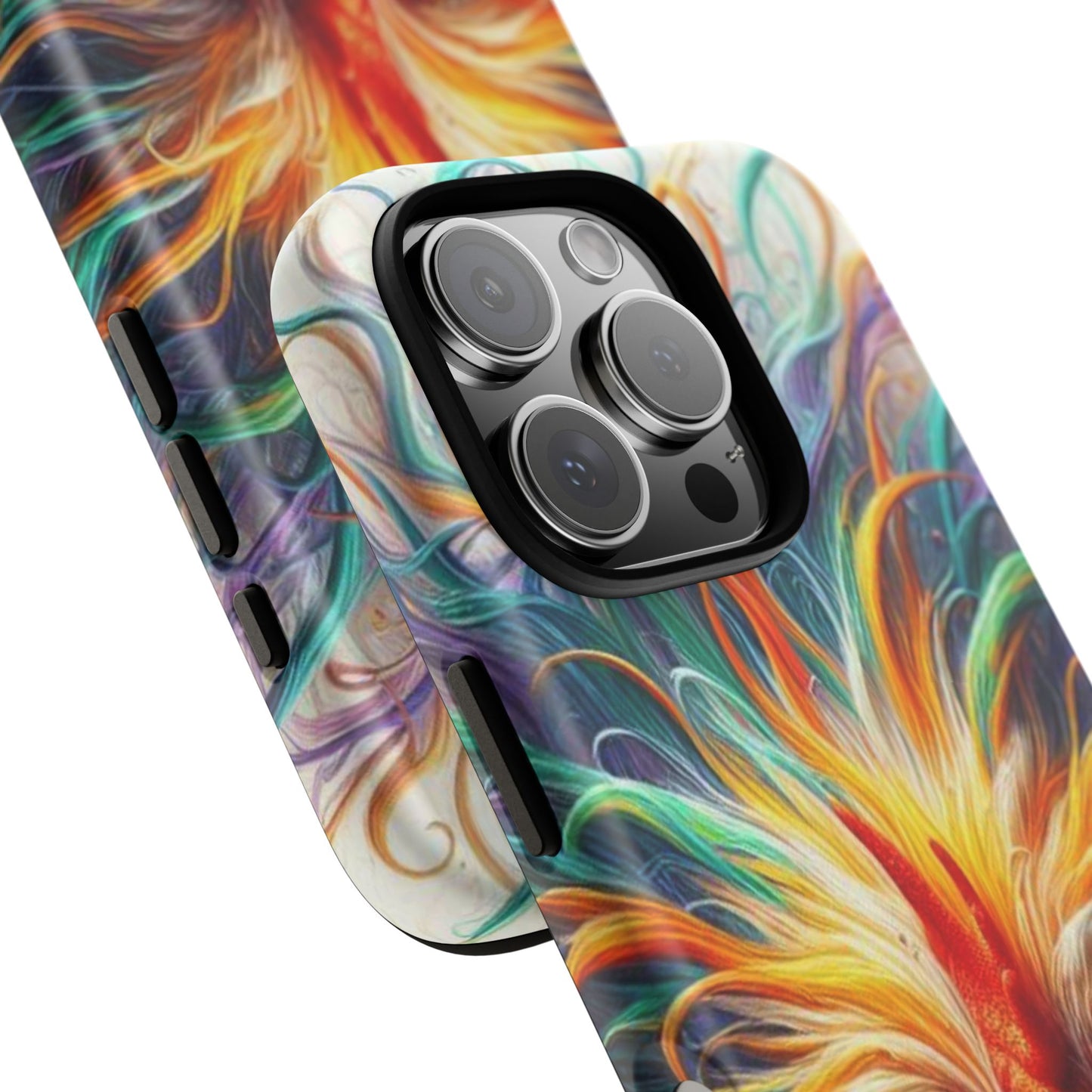 Phone Case - Frazzled Feather Friend Tough Case