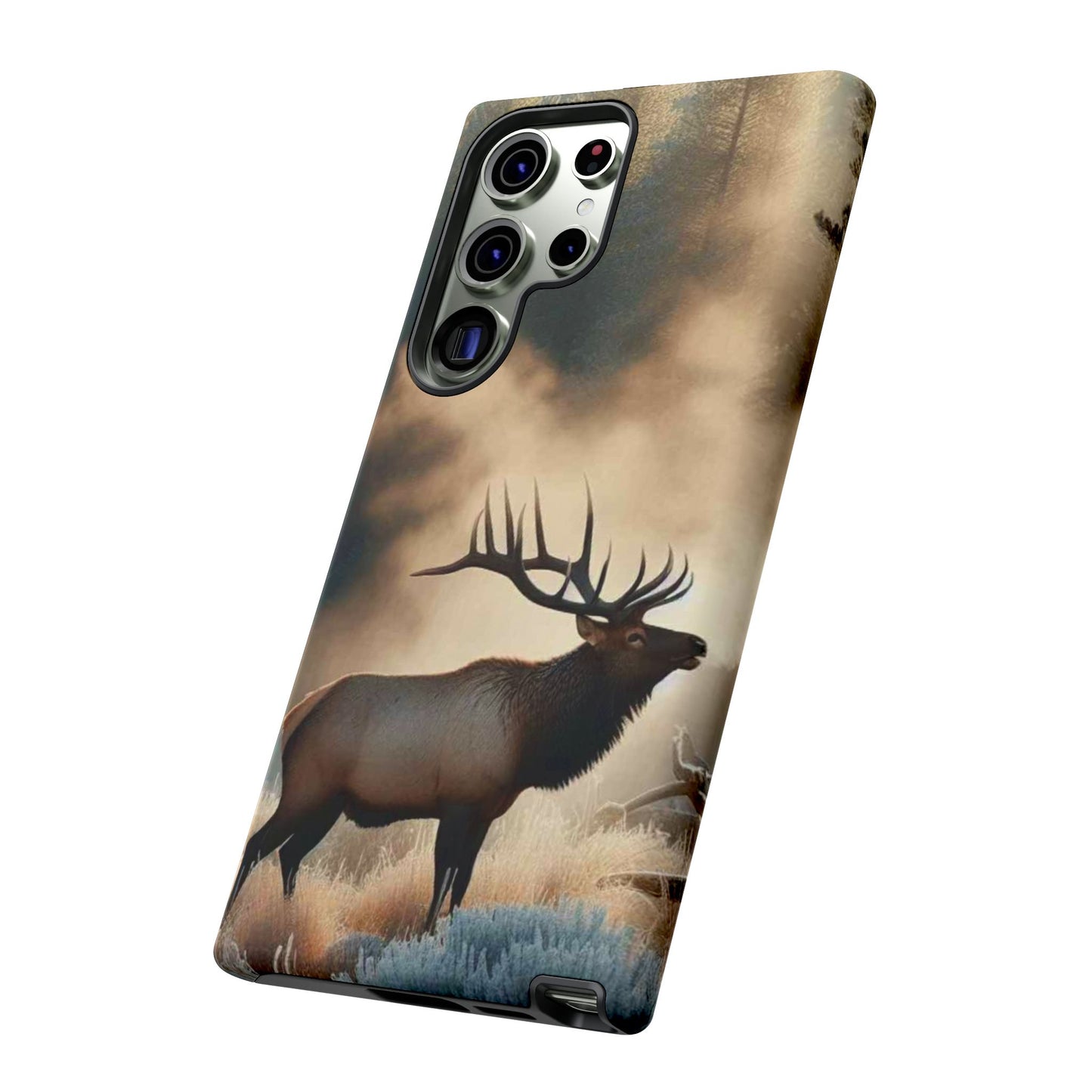 Phone Case - Elk on a Frosty Morning Design