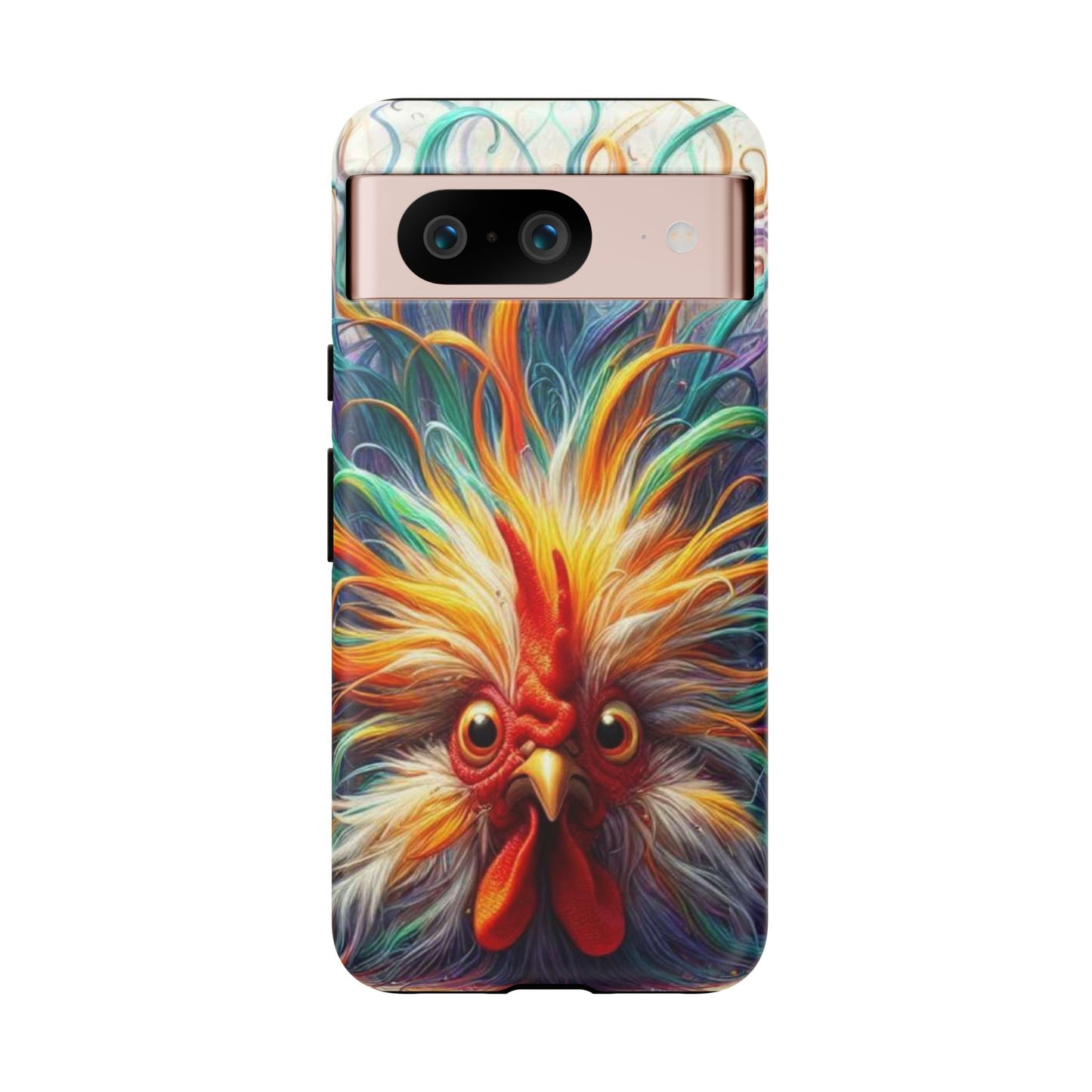 Phone Case - Frazzled Feather Friend Tough Case