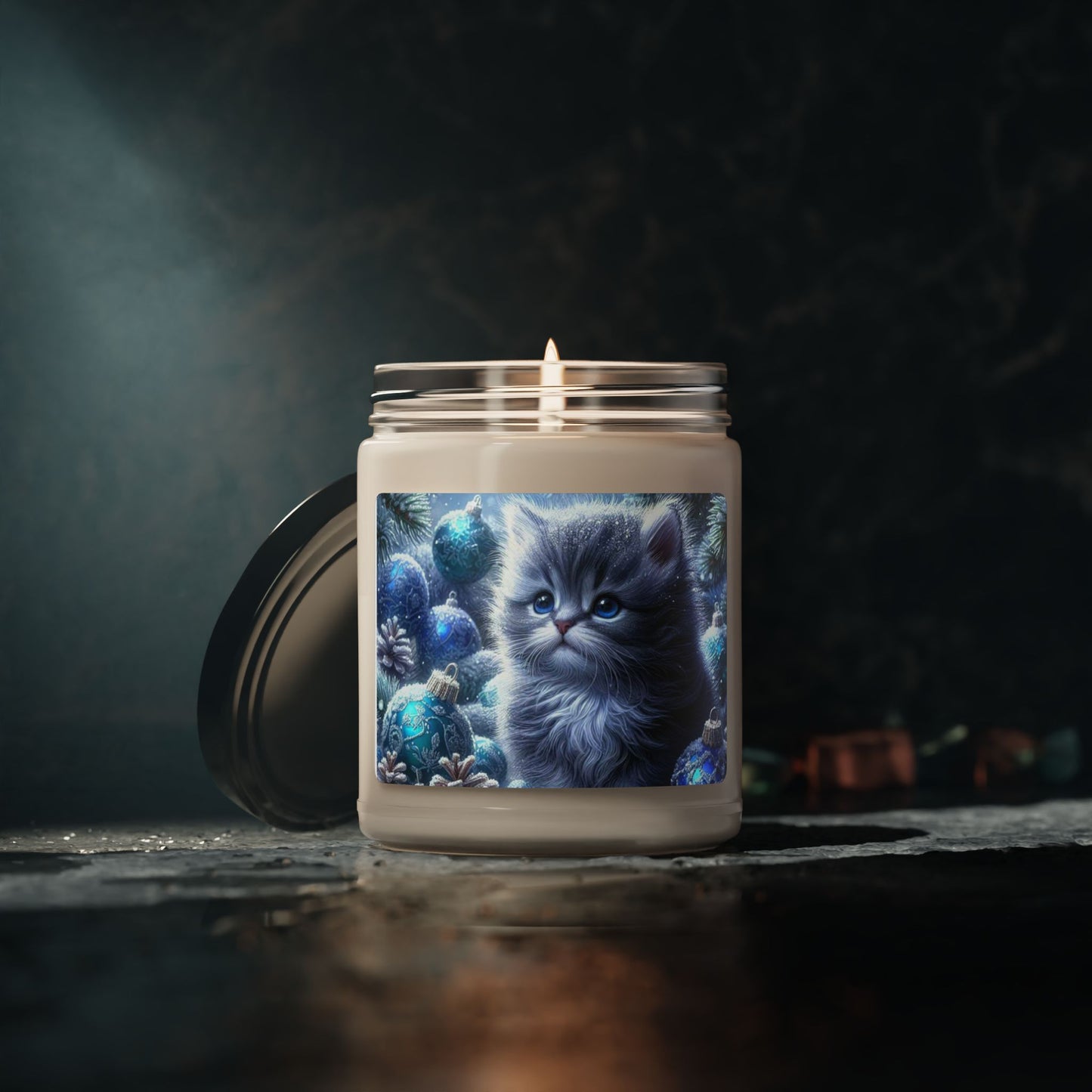 Kitty Scented Soy Candle, 9oz