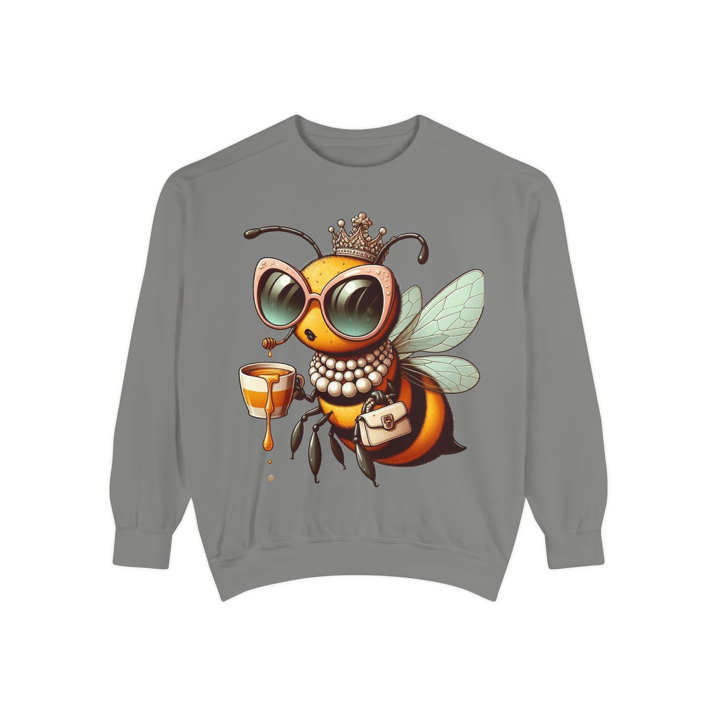 Unisex Garment-Dyed Sweatshirt bougie bee