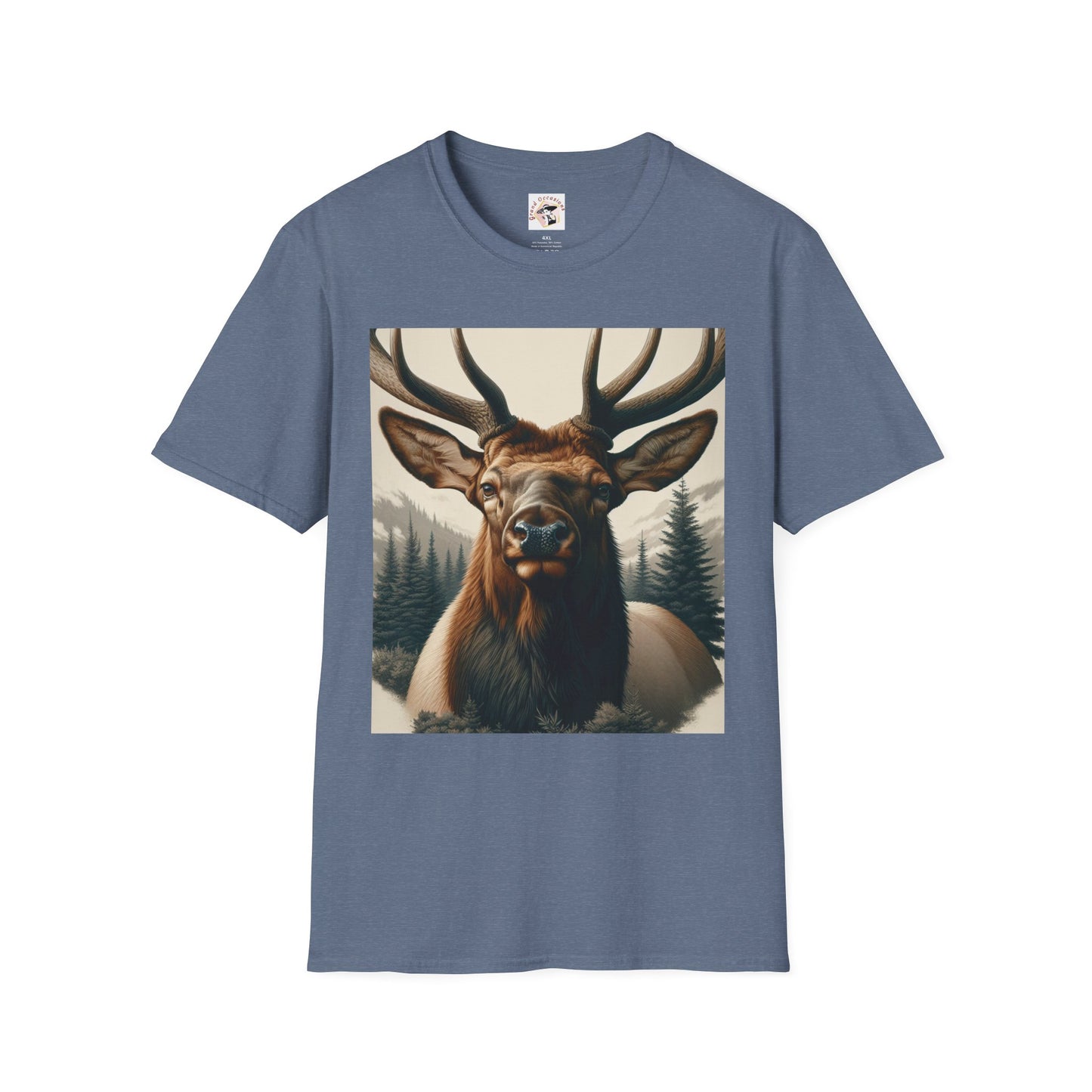 Unisex Softstyle T-Shirt - Elk