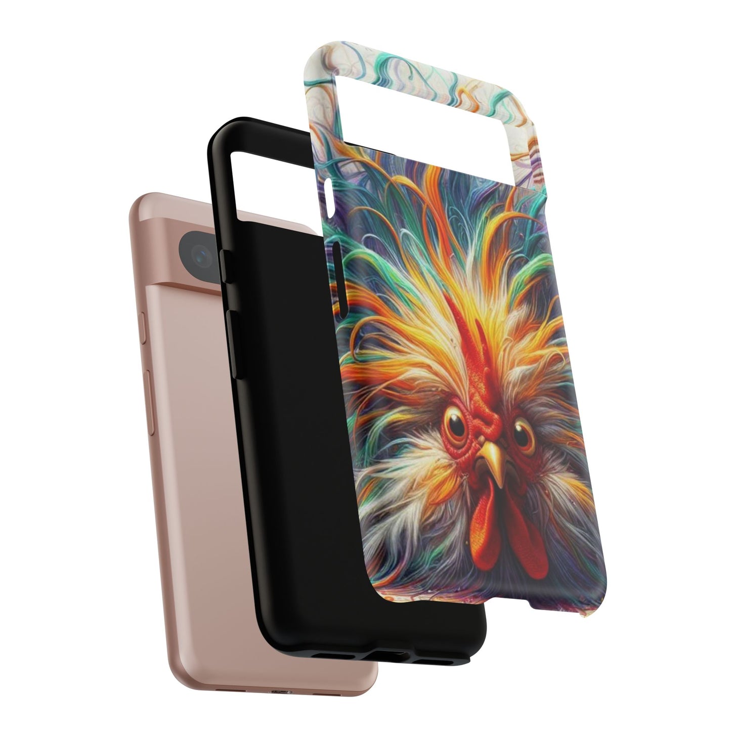 Phone Case - Frazzled Feather Friend Tough Case